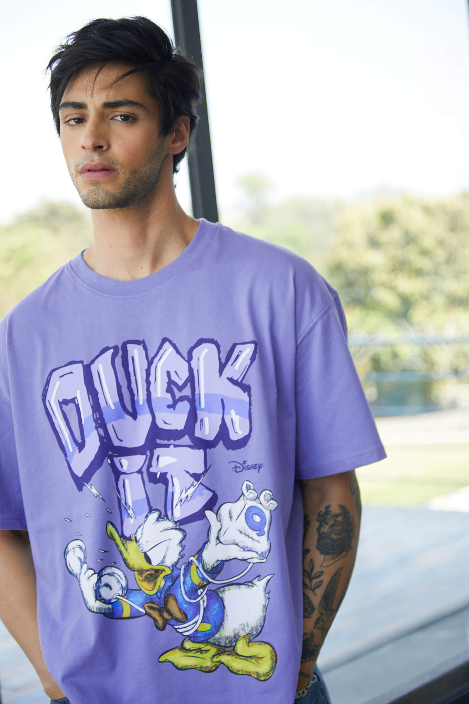 Duck It Oversized T-shirt - BonkersCorner
