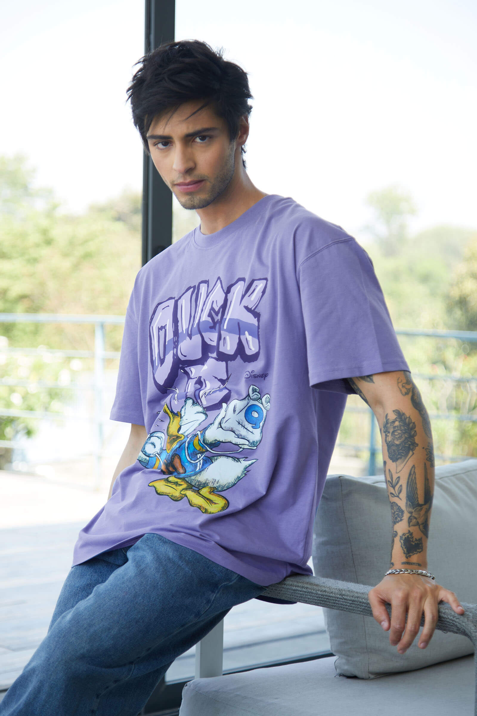 Duck It Oversized T-shirt - BonkersCorner