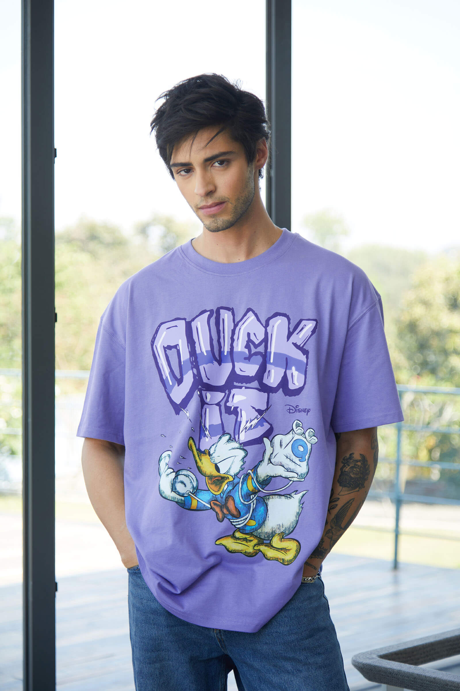 Duck It Oversized T-shirt - BonkersCorner