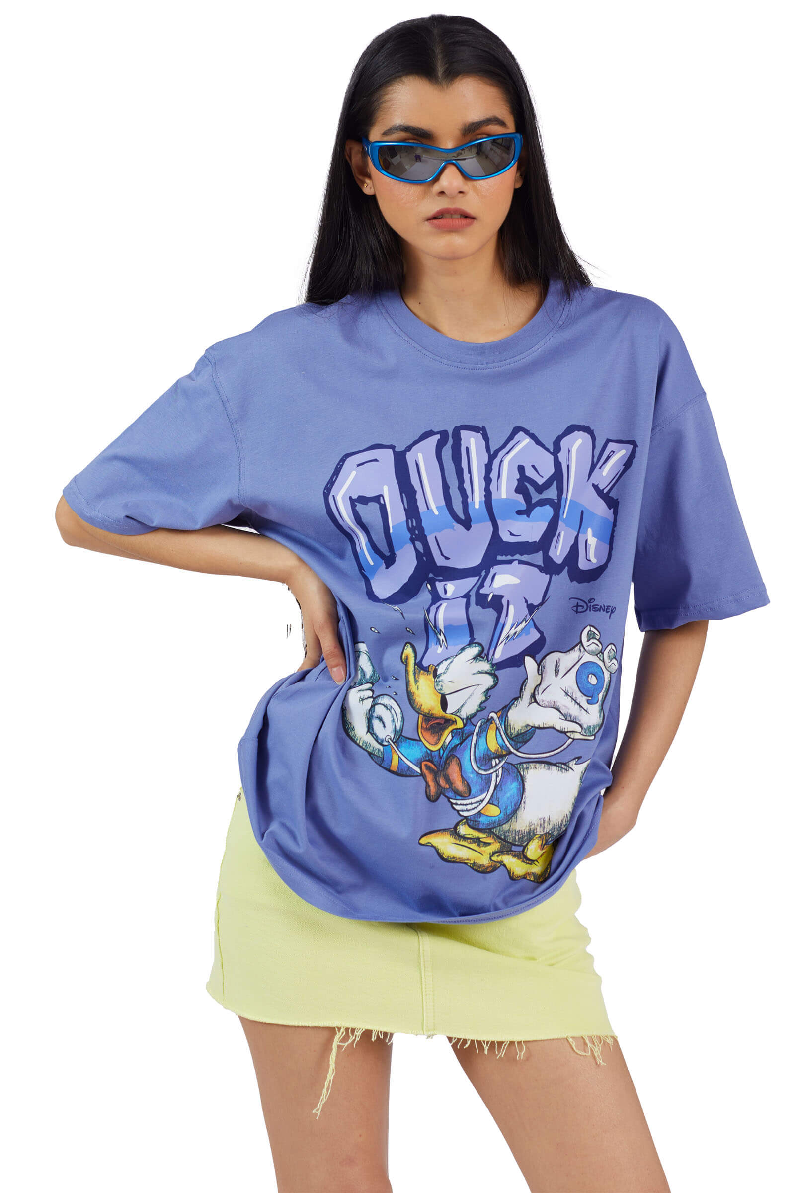 Duck It Oversized T-shirt - BonkersCorner