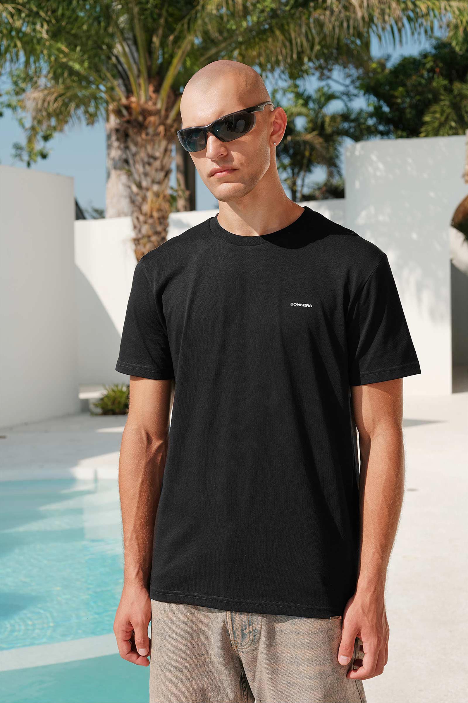 Ebony 100% Supima Cotton Relaxed Fit T-shirt - BonkersCorner