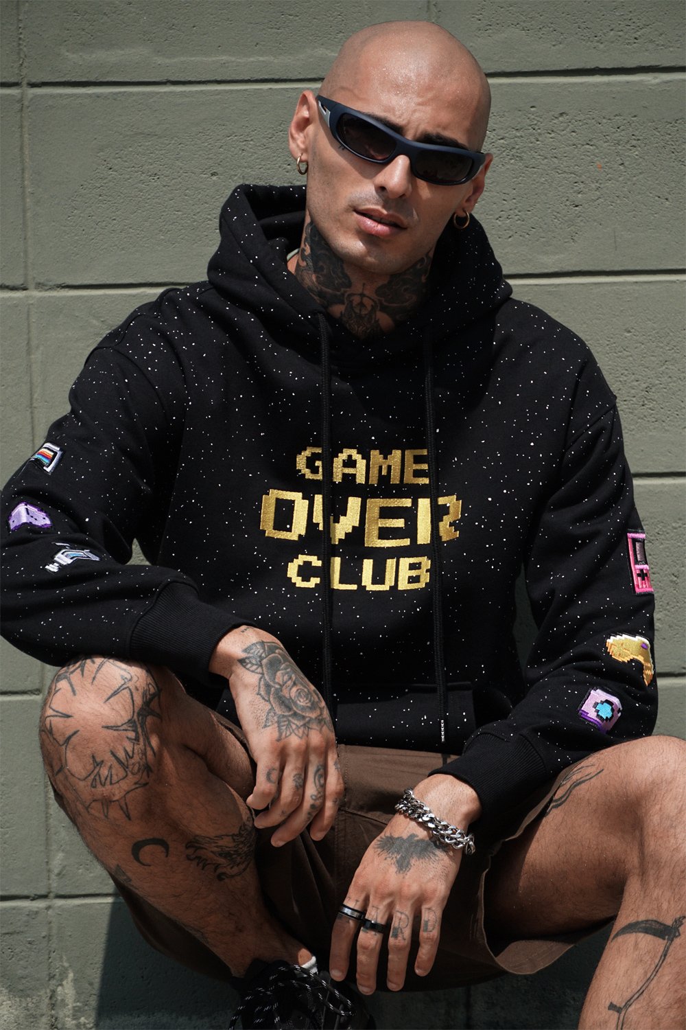 Game Over Club Hoodie - BonkersCorner