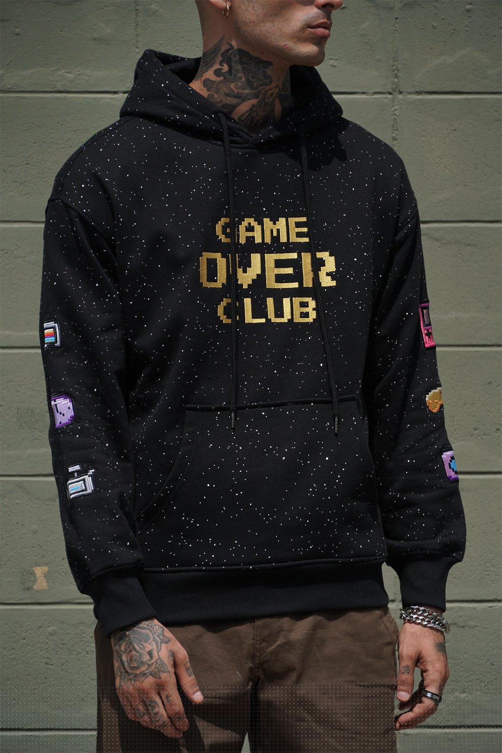 Game Over Club Hoodie - BonkersCorner