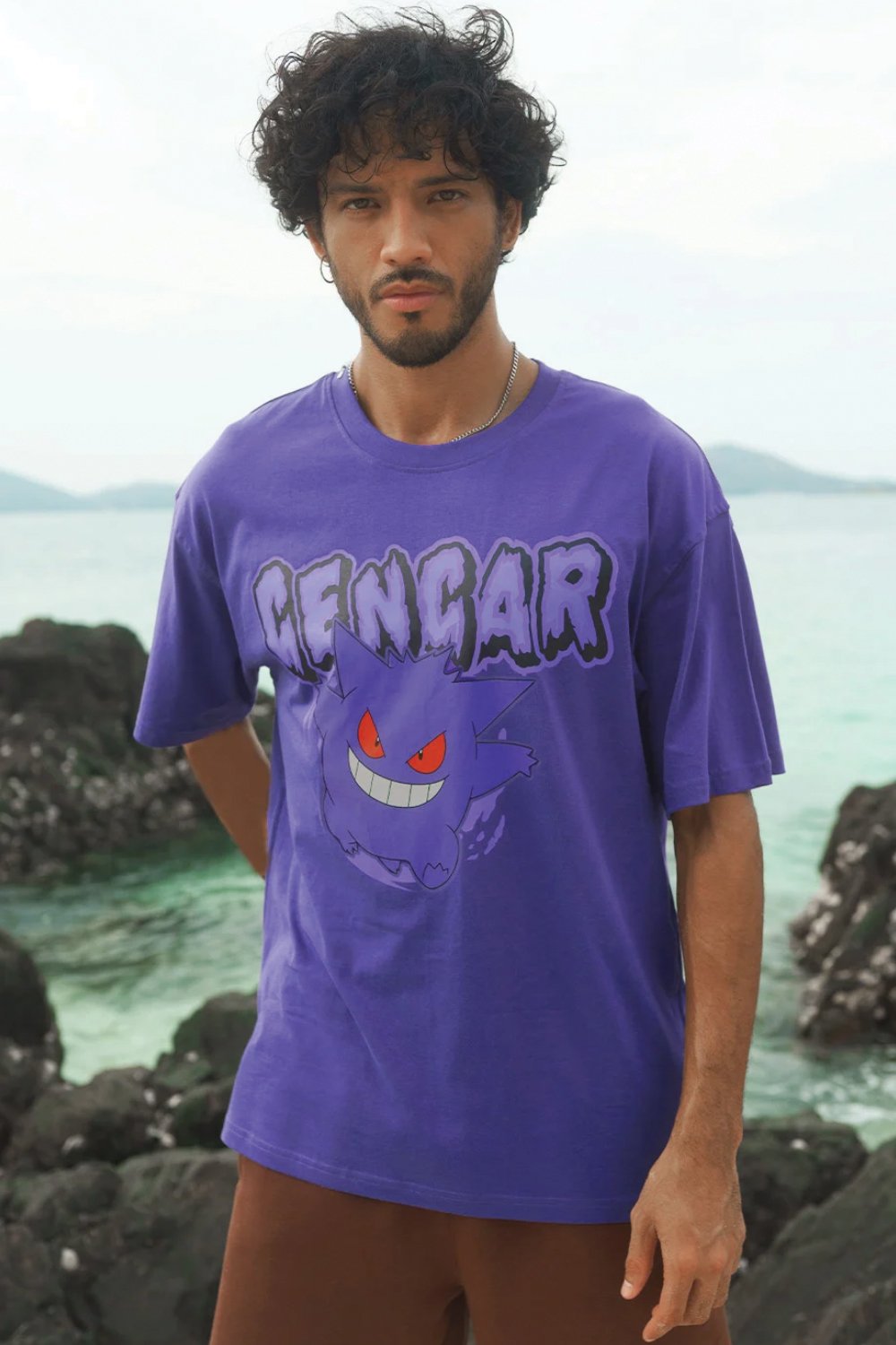 Gengar Oversized T-shirt - BonkersCorner