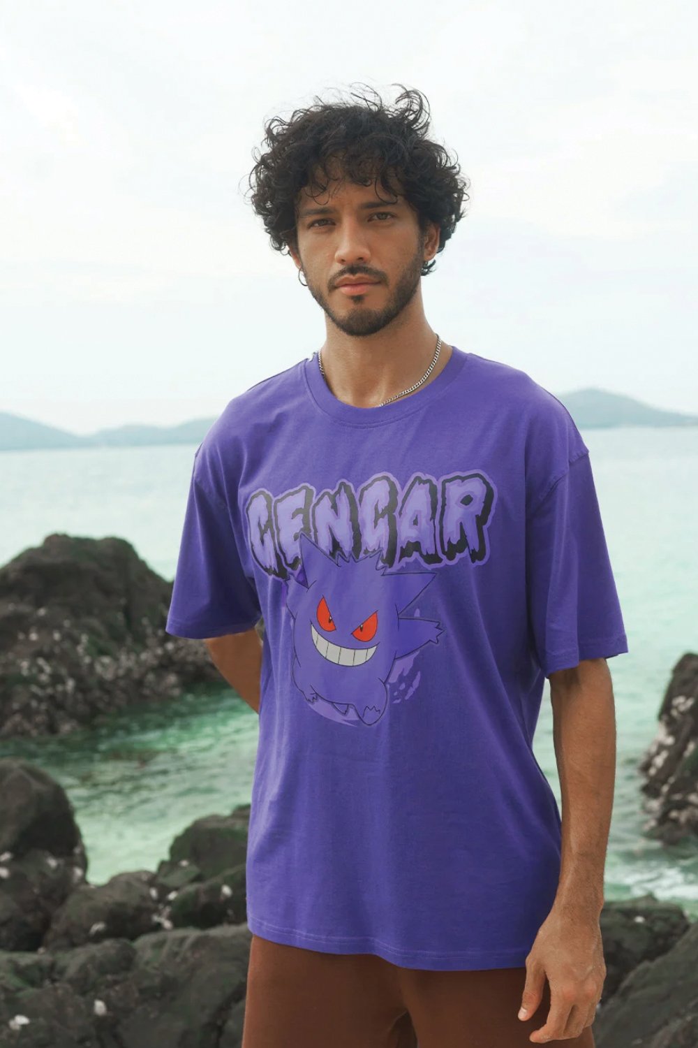 Gengar Oversized T-shirt - BonkersCorner