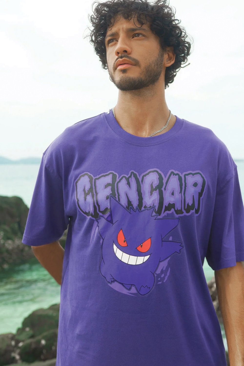 Gengar Oversized T-shirt - BonkersCorner