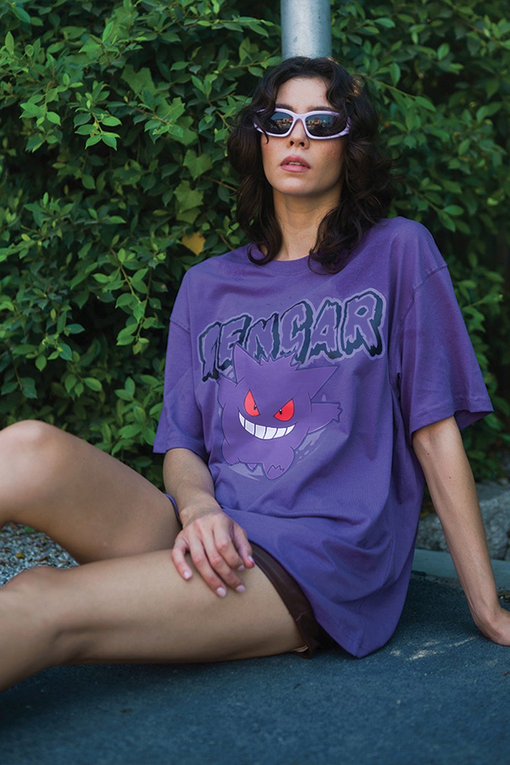 Gengar Oversized T-shirt - BonkersCorner