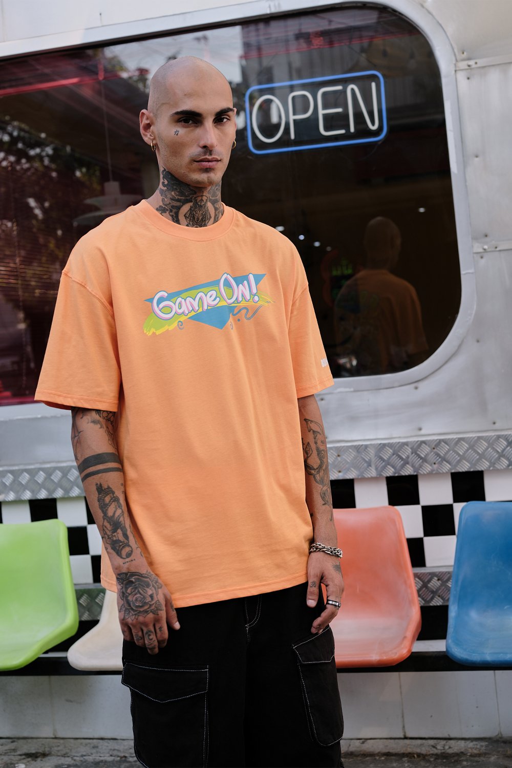 Good Tackle Oversized T-shirt - BonkersCorner