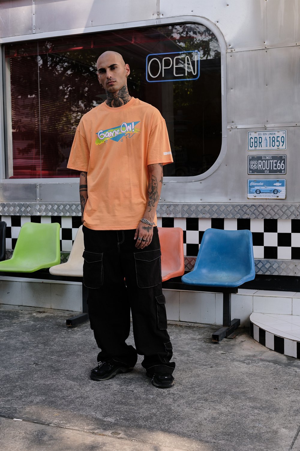 Good Tackle Oversized T-shirt - BonkersCorner