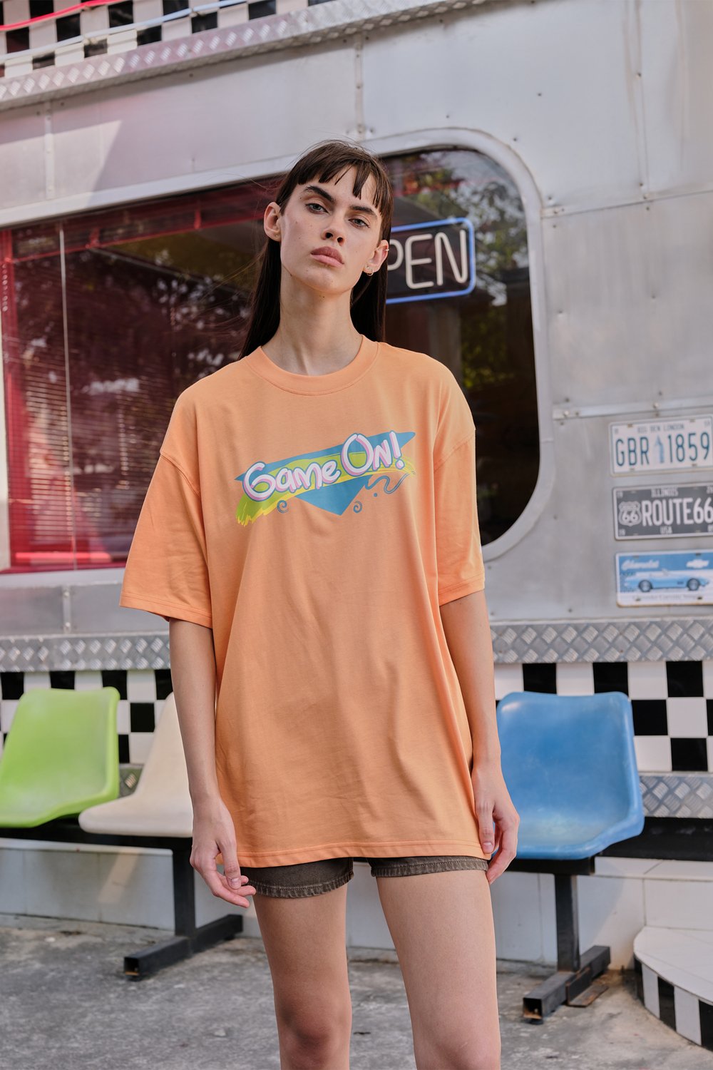 Good Tackle Oversized T-shirt - BonkersCorner