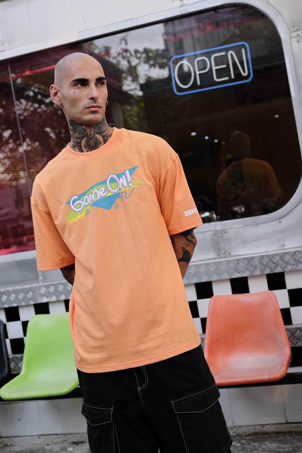 Good Tackle Oversized T-shirt - BonkersCorner