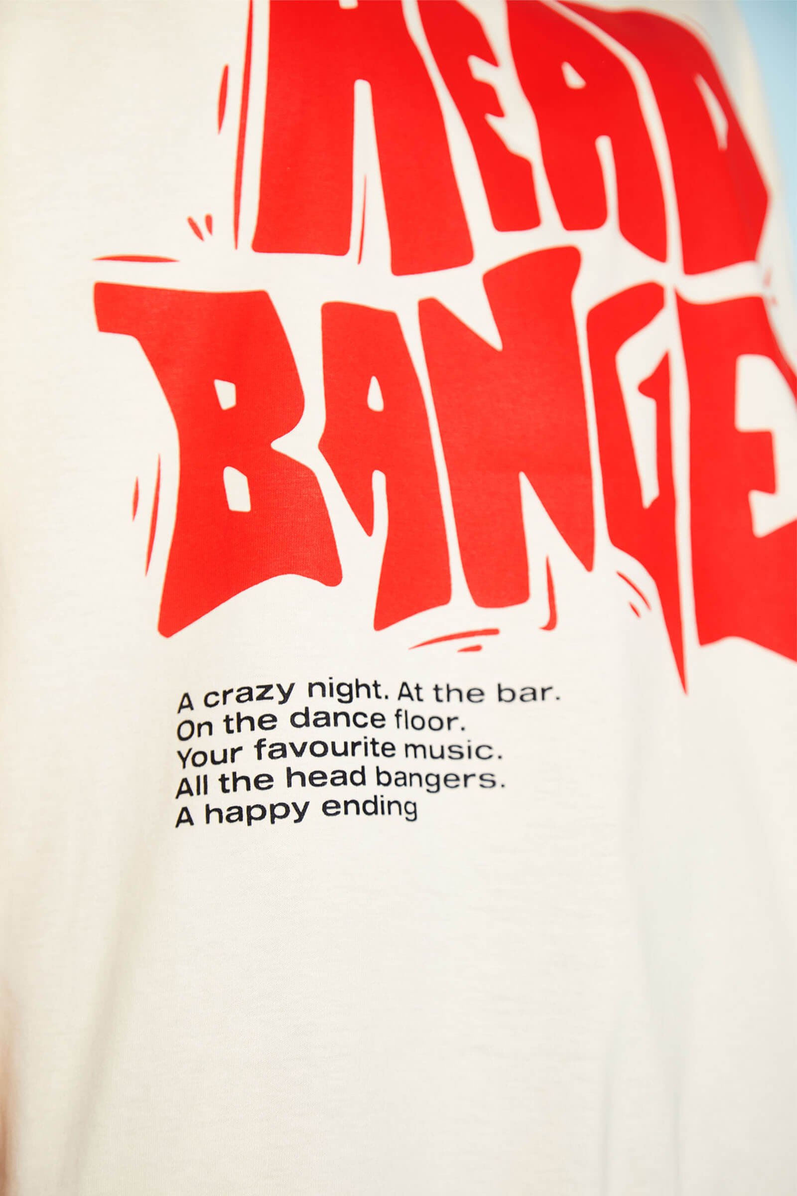 Head Banger Oversized T-Shirt - BonkersCorner