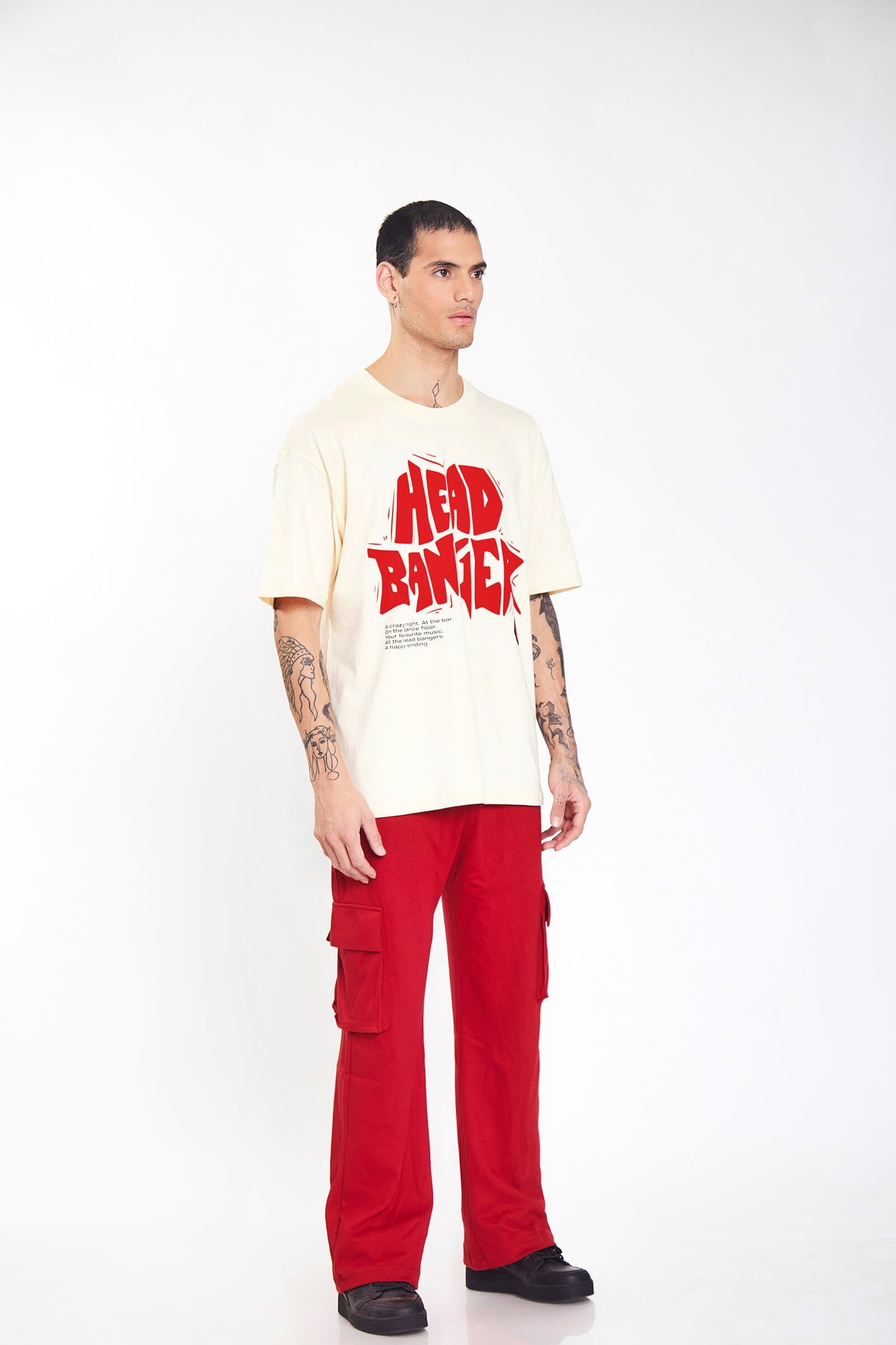 Head Banger Oversized T-Shirt - BonkersCorner