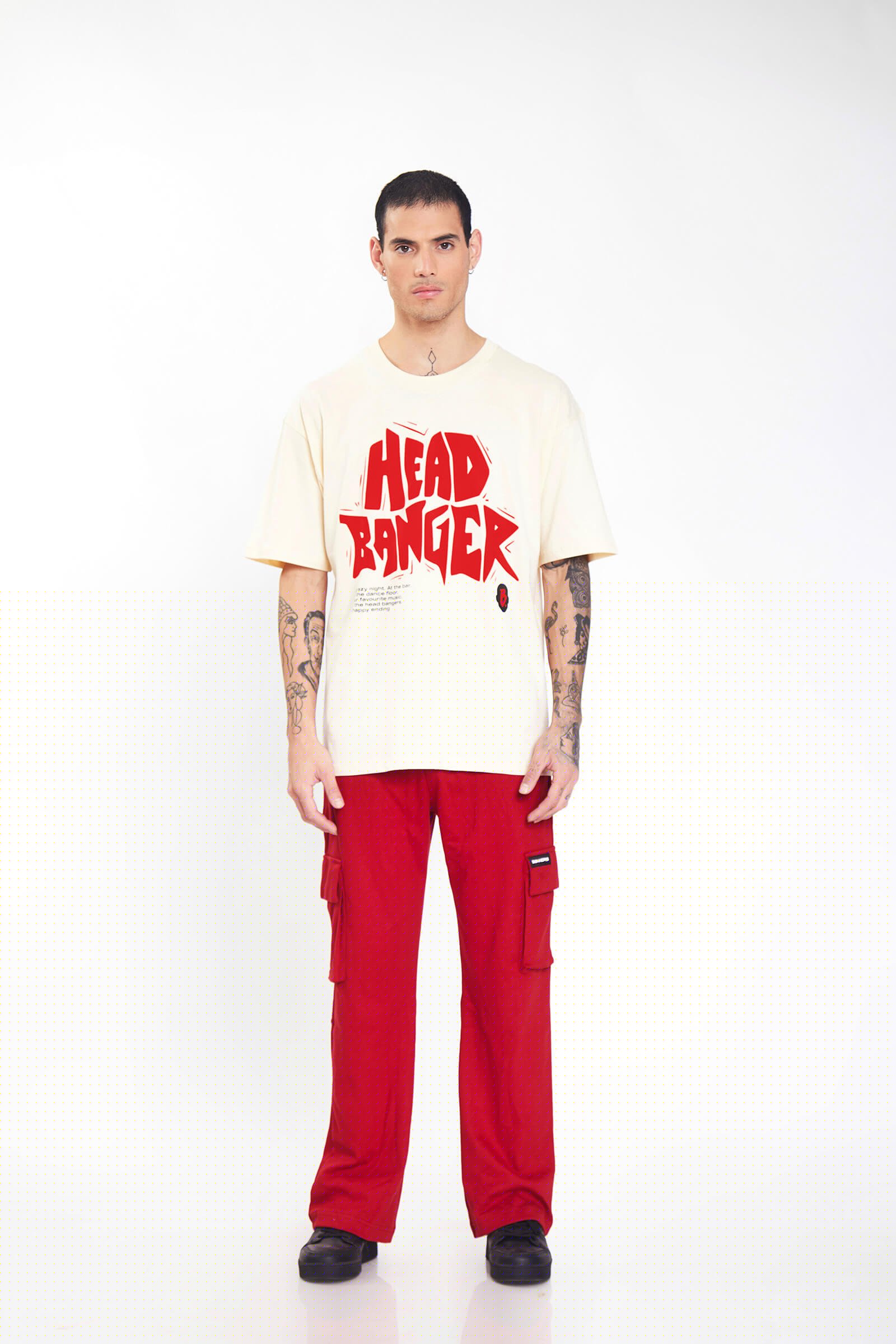 Head Banger Oversized T-Shirt - BonkersCorner