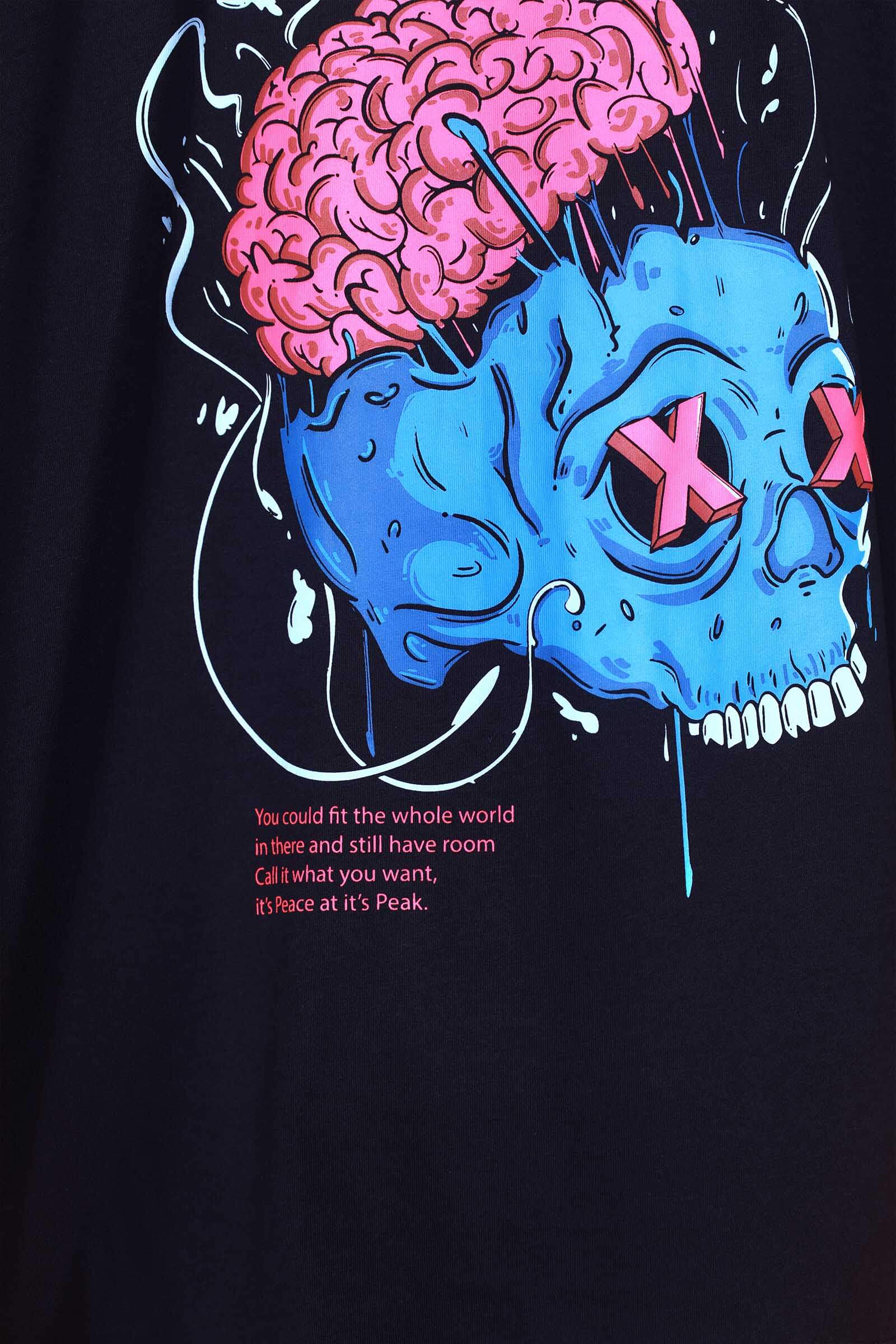 Head Empty Oversized T-shirt - BonkersCorner