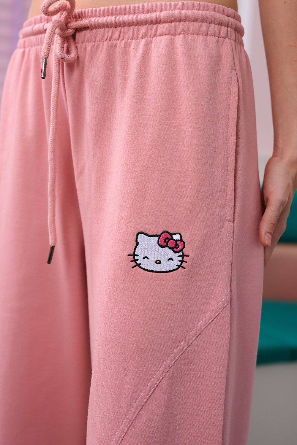 Hello Kitty Wide-Leg Pants - BonkersCorner