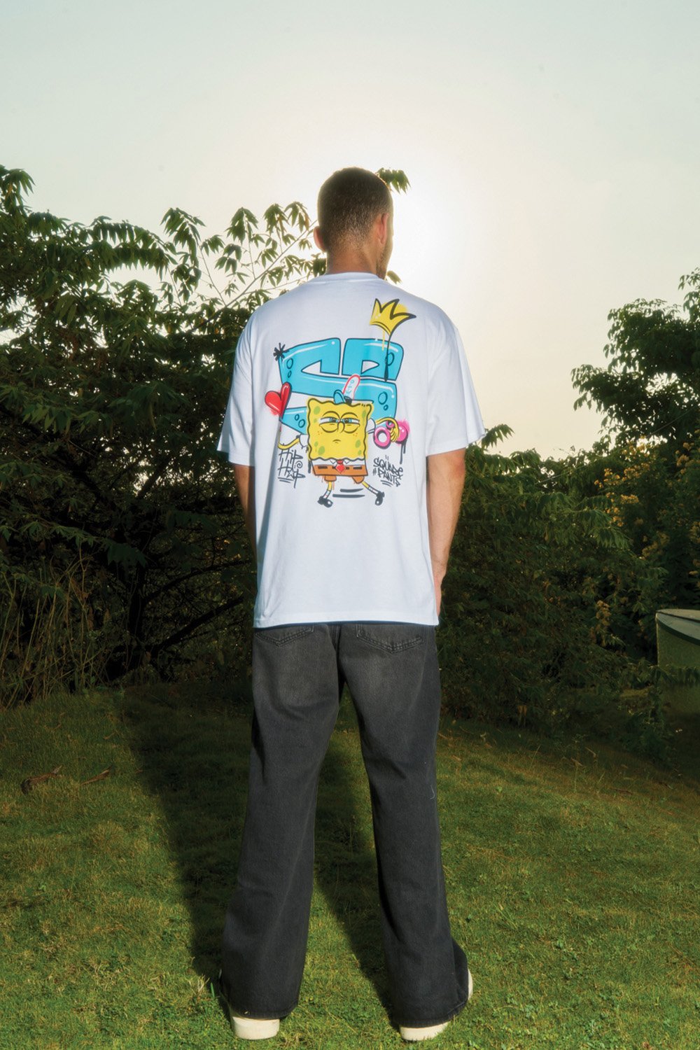 Hip Hop SpongeBob Oversized T-shirt - BonkersCorner