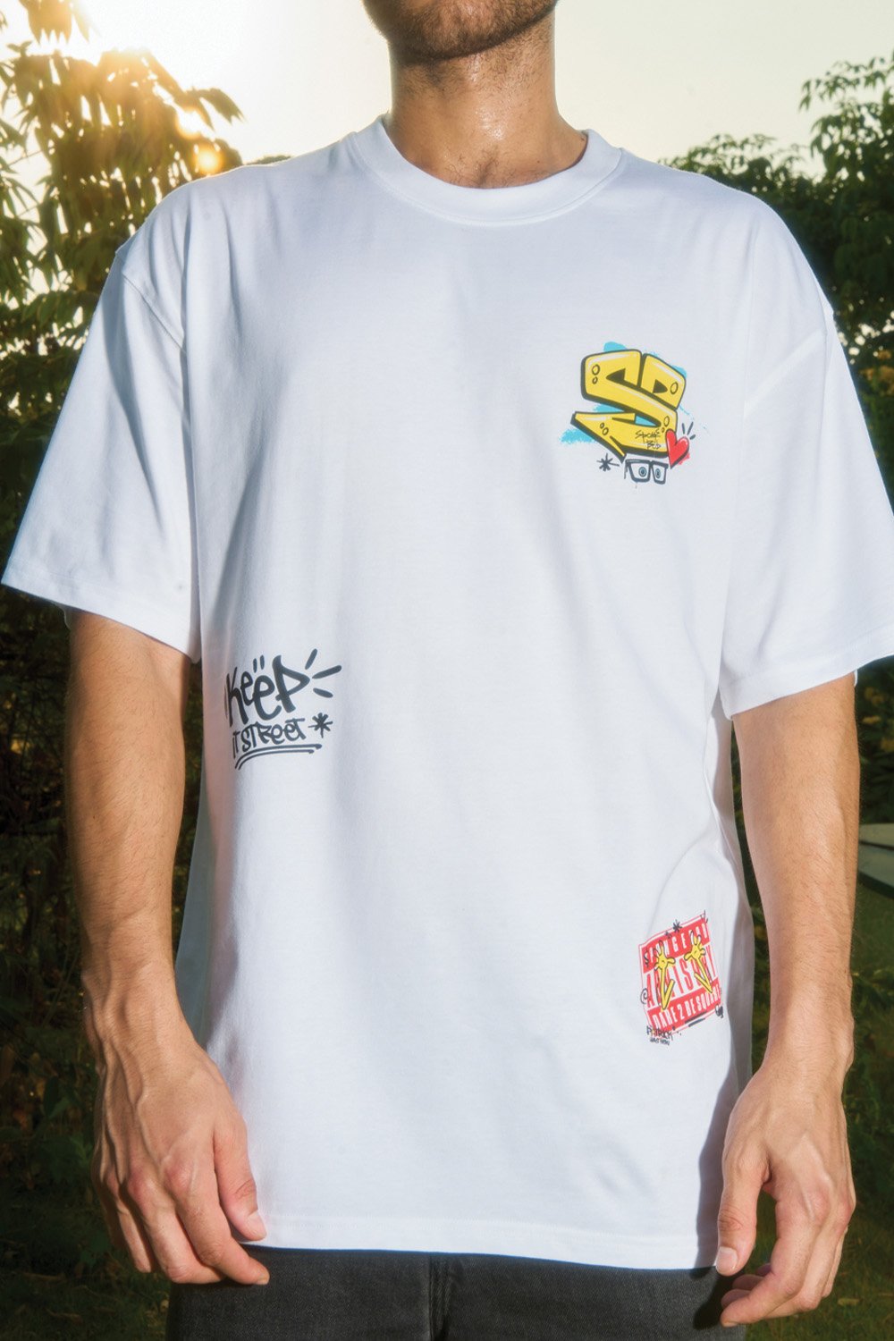 Hip Hop SpongeBob Oversized T-shirt - BonkersCorner