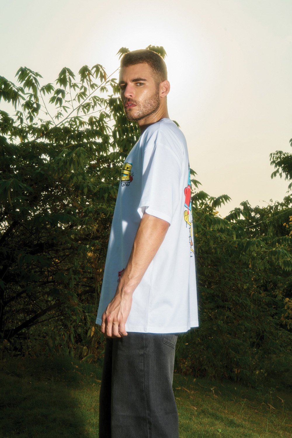 Hip Hop SpongeBob Oversized T-shirt - BonkersCorner