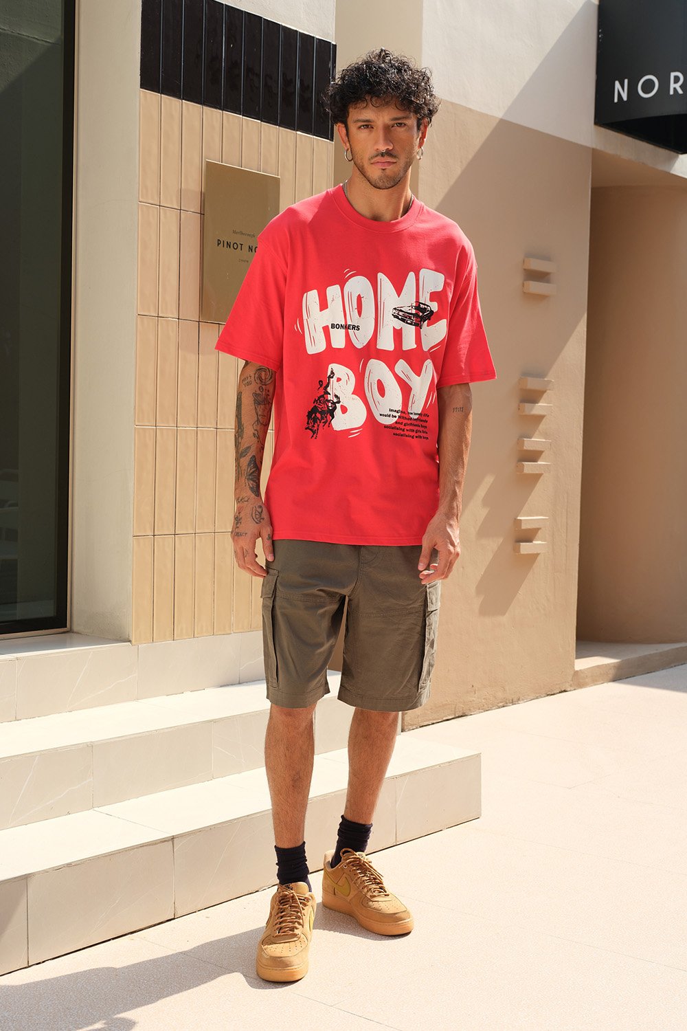 Home Boy Oversized T-shirt - BonkersCorner