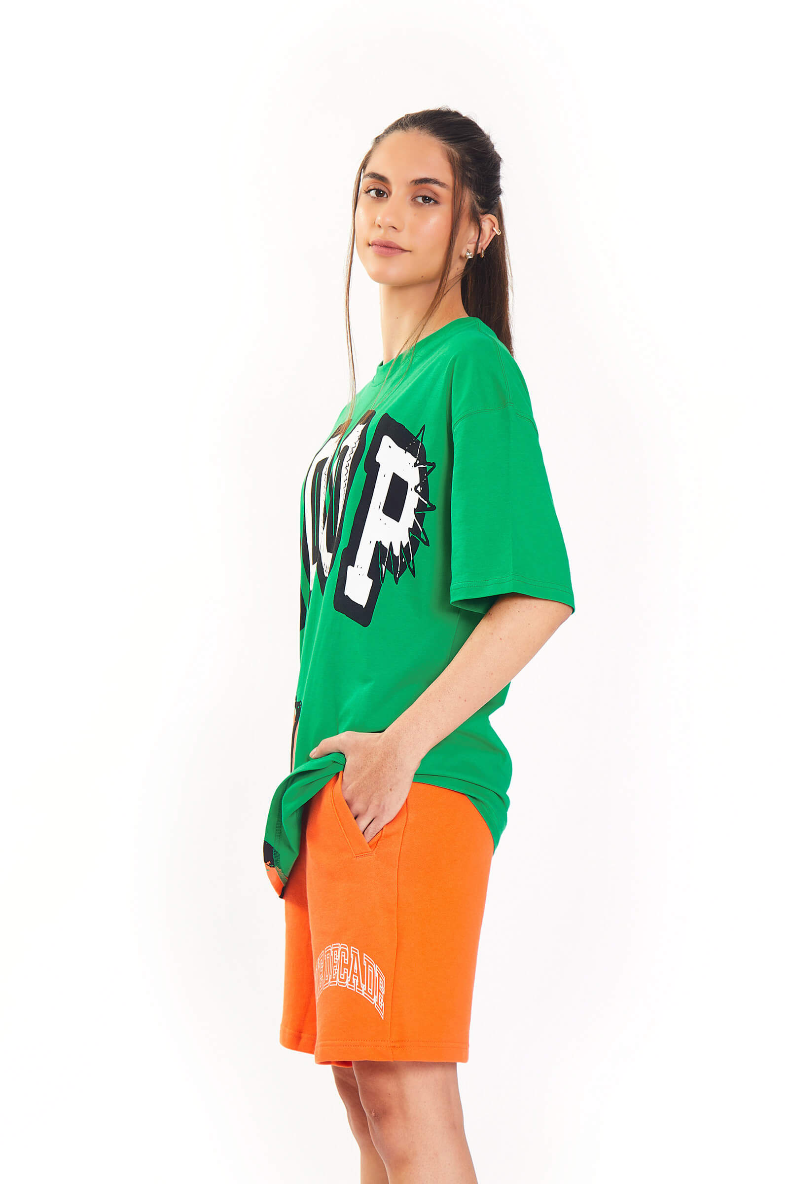 Hoop Oversized T-Shirt - BonkersCorner