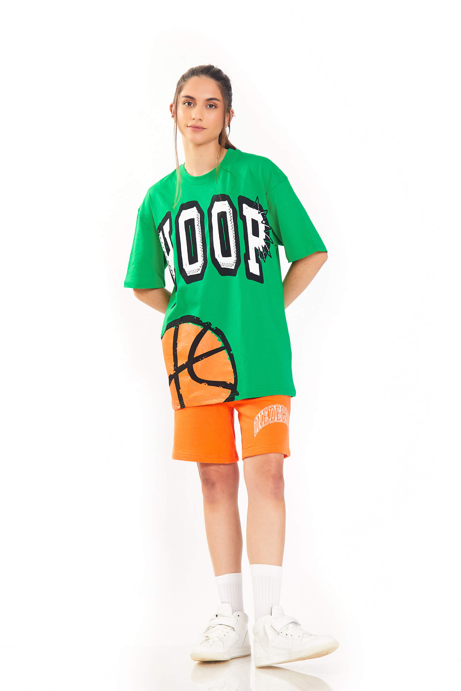 Hoop Oversized T-Shirt - BonkersCorner