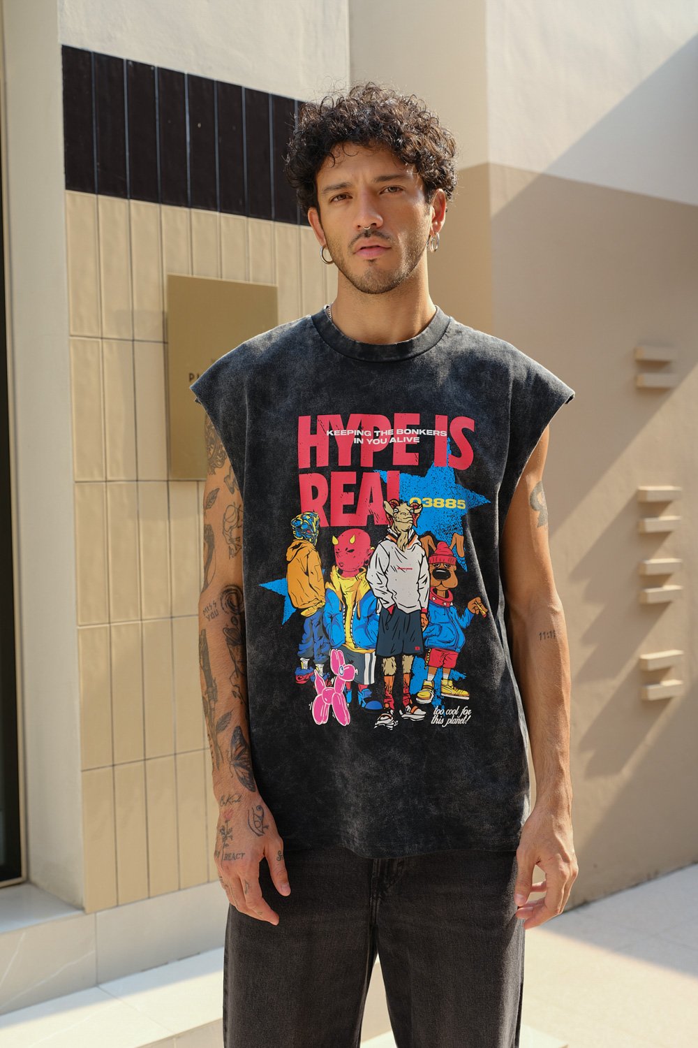 Hype Is Real Vest Tank - BonkersCorner