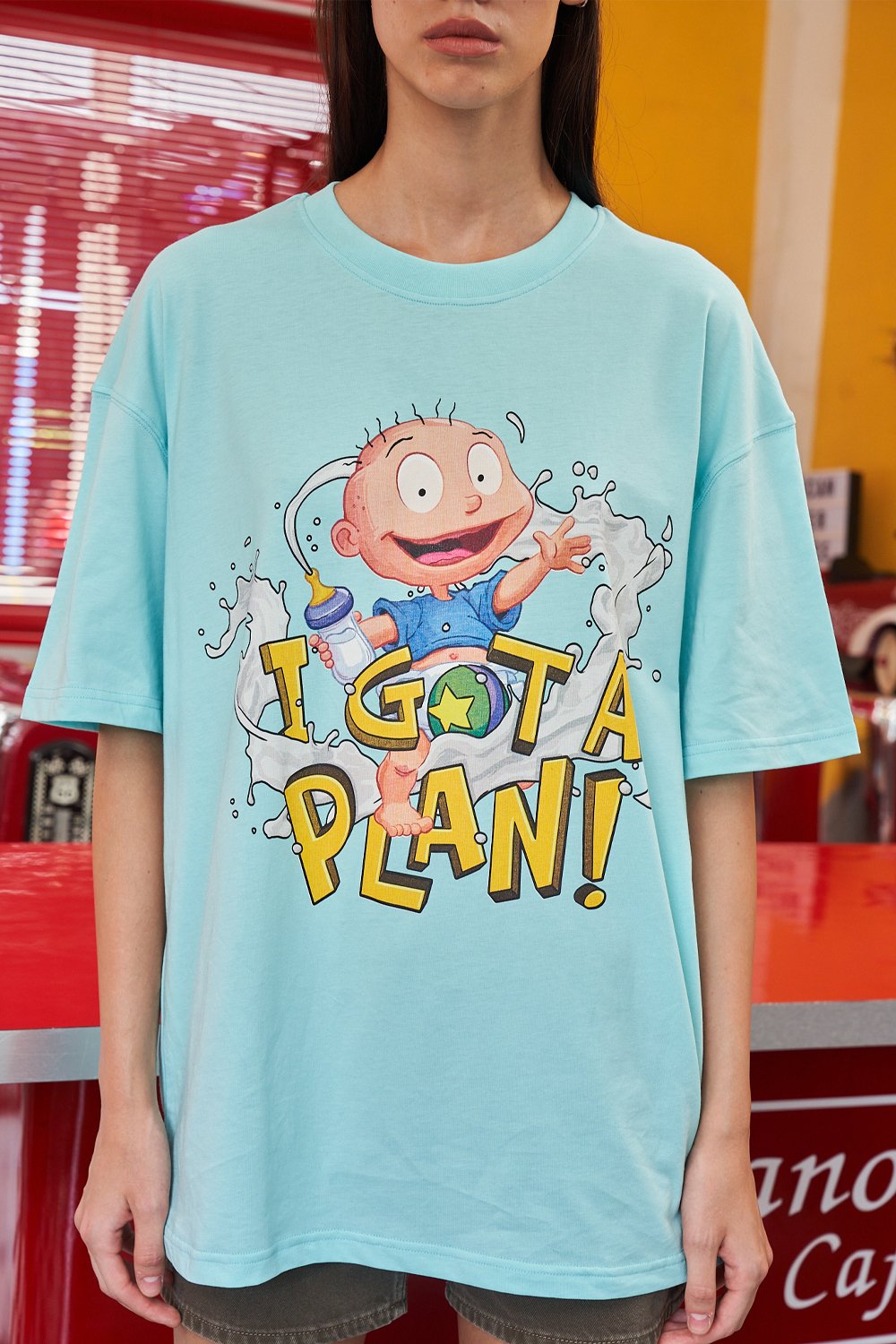 I Got A Plan Oversized T-shirt - BonkersCorner