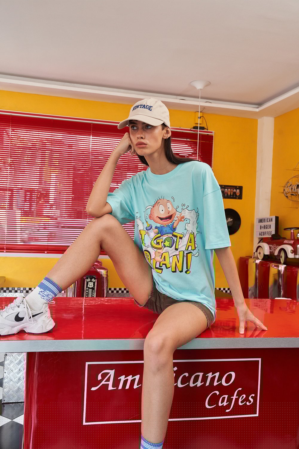 I Got A Plan Oversized T-shirt - BonkersCorner