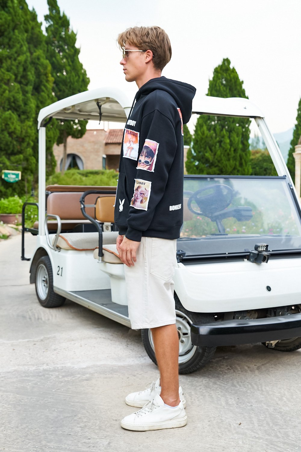 Icons Only Playboy Hoodie - BonkersCorner