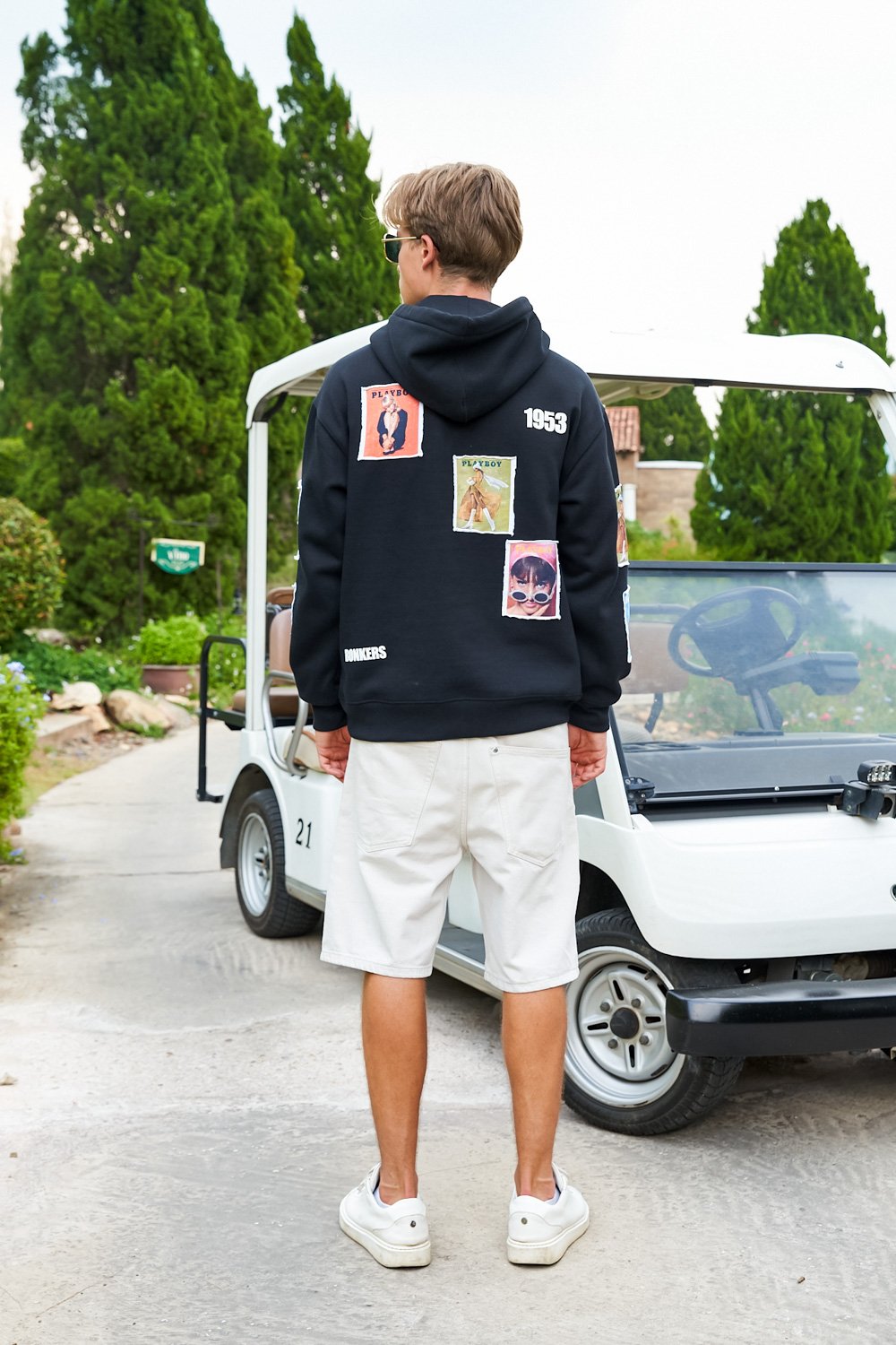 Icons Only Playboy Hoodie - BonkersCorner