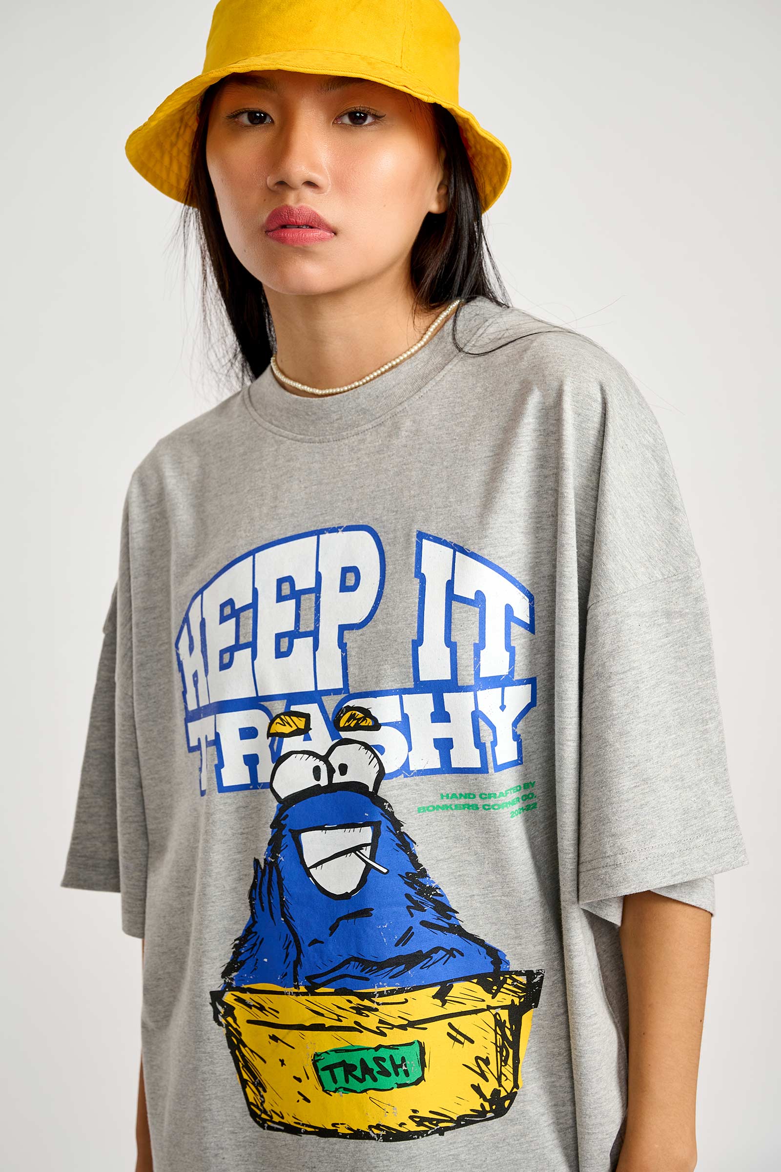 Keep It Trashy Oversized T-Shirt - BonkersCorner