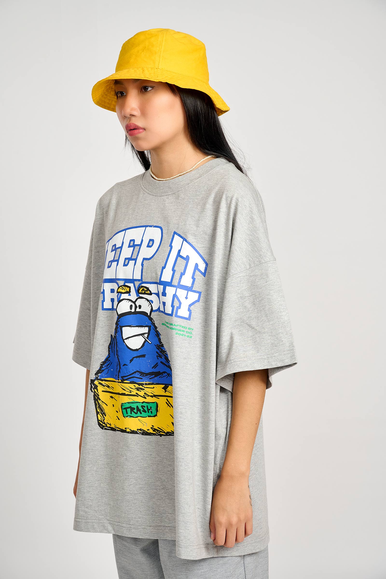 Keep It Trashy Oversized T-Shirt - BonkersCorner