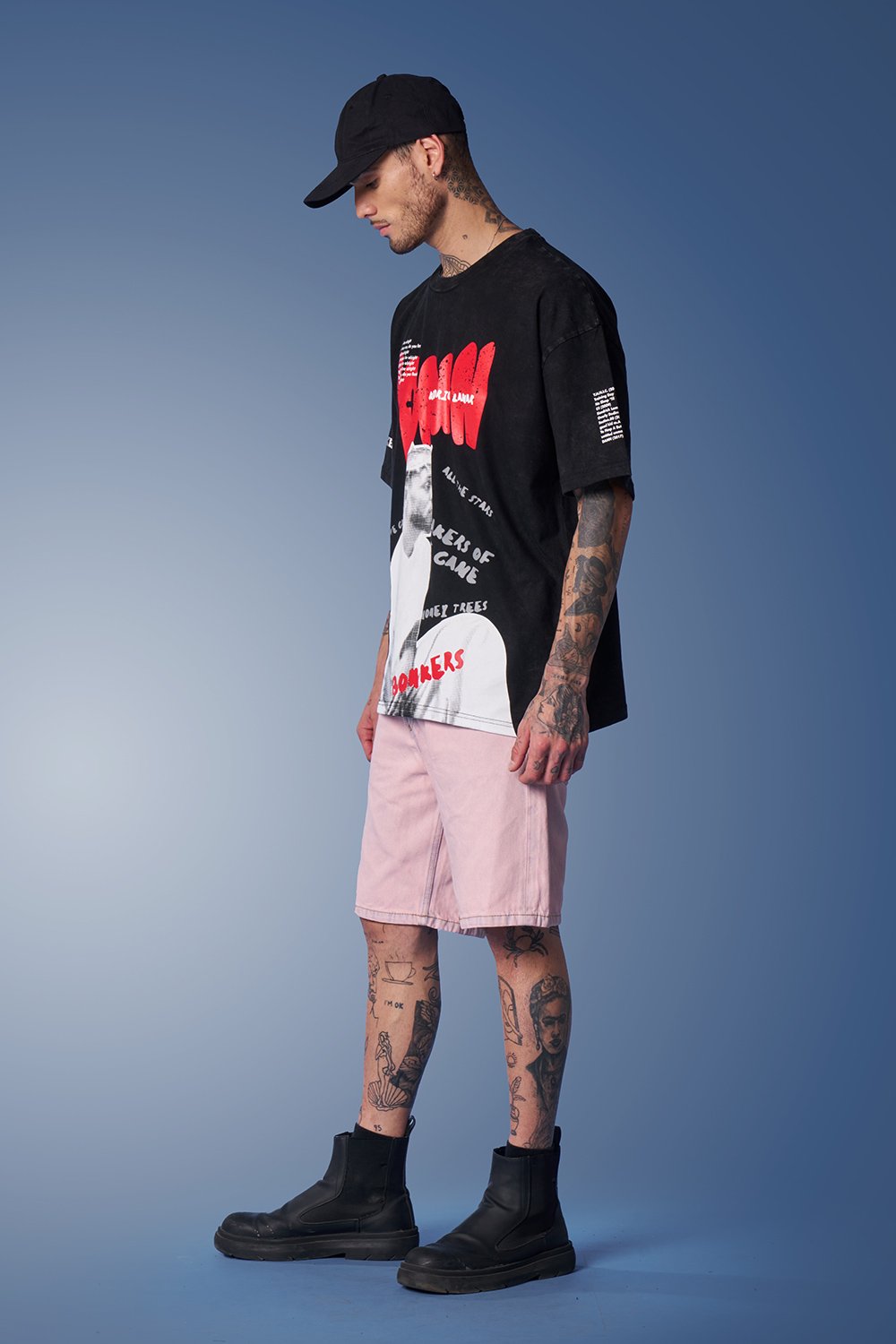 Kendrick Lamar Faded Oversized T-shirt - BonkersCorner