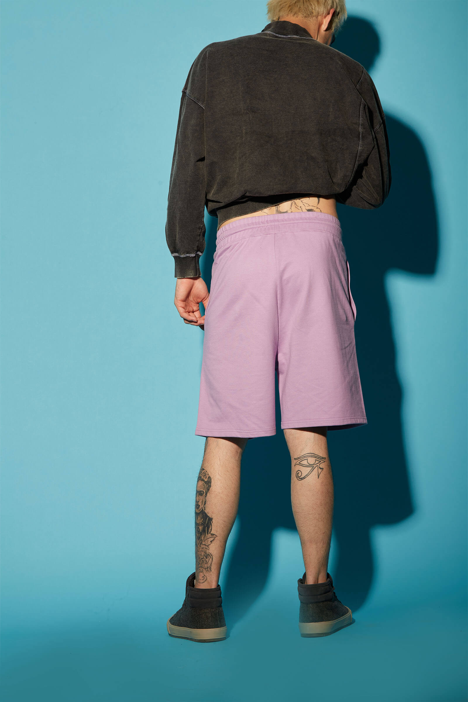 Lilac Bermuda Shorts - BonkersCorner