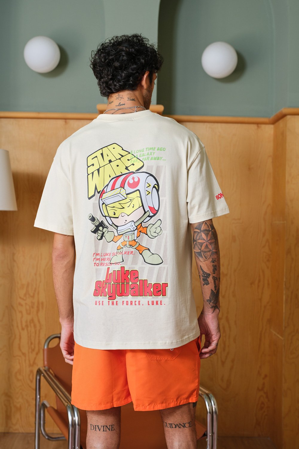Luke Skywalker Oversized T-shirt - BonkersCorner