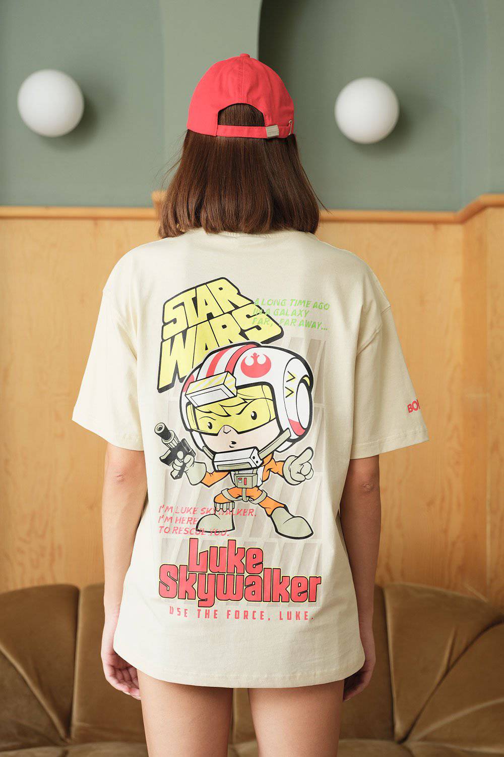 Luke Skywalker Oversized T-shirt - BonkersCorner