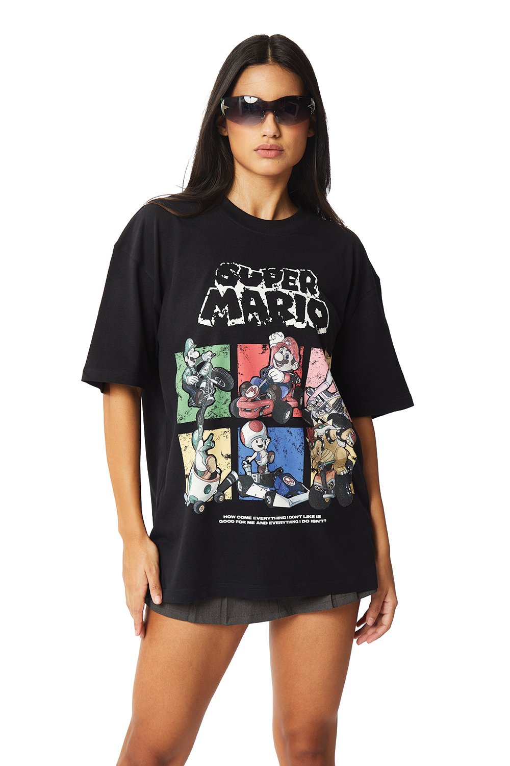 Mario Gang Oversized T-shirt - BonkersCorner