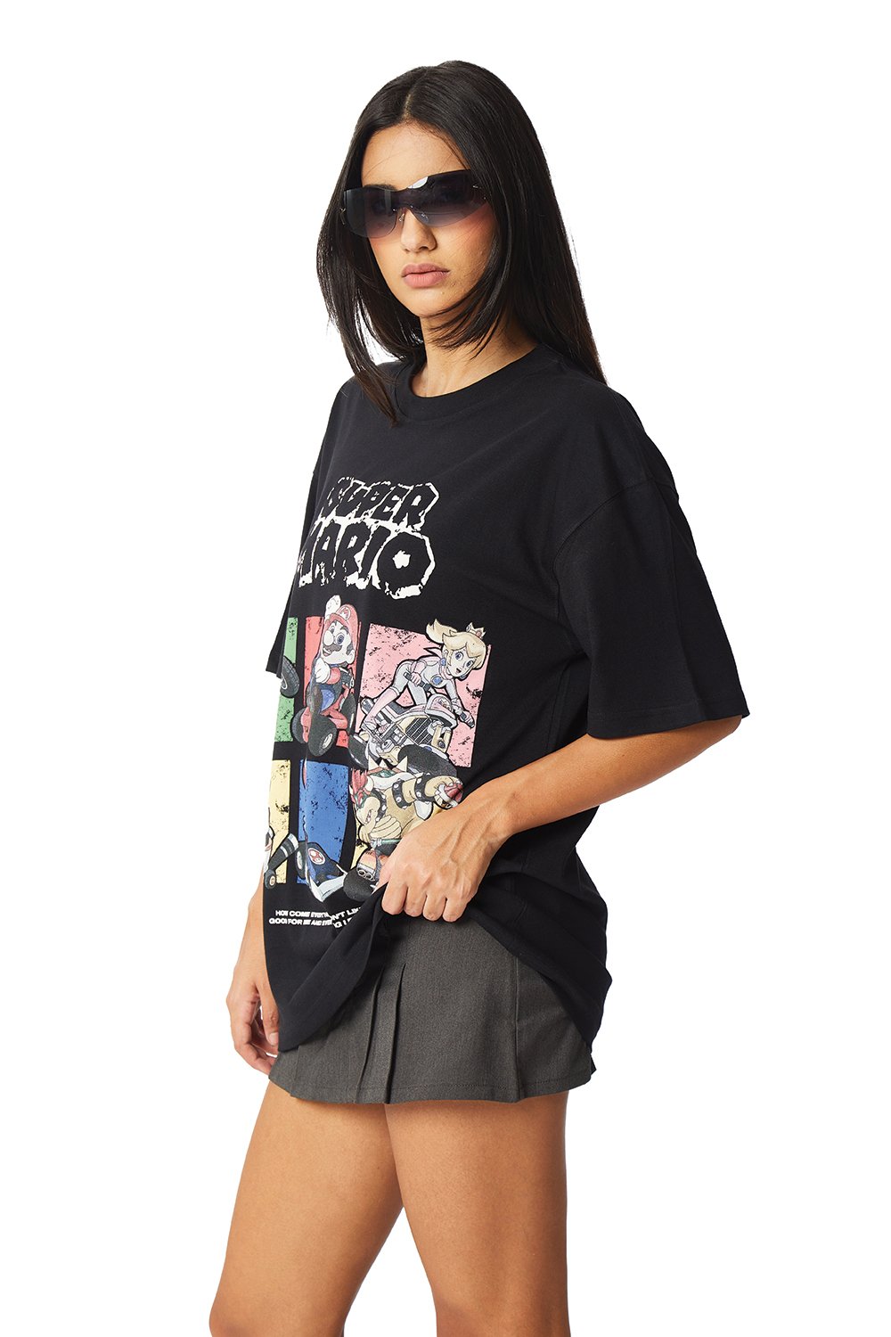 Mario Gang Oversized T-shirt - BonkersCorner