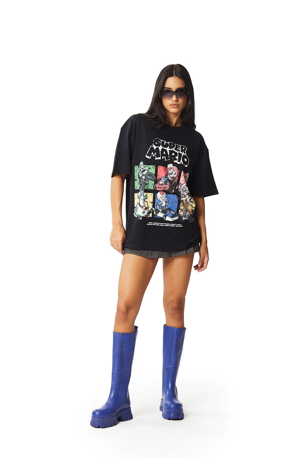 Mario Gang Oversized T-shirt - BonkersCorner