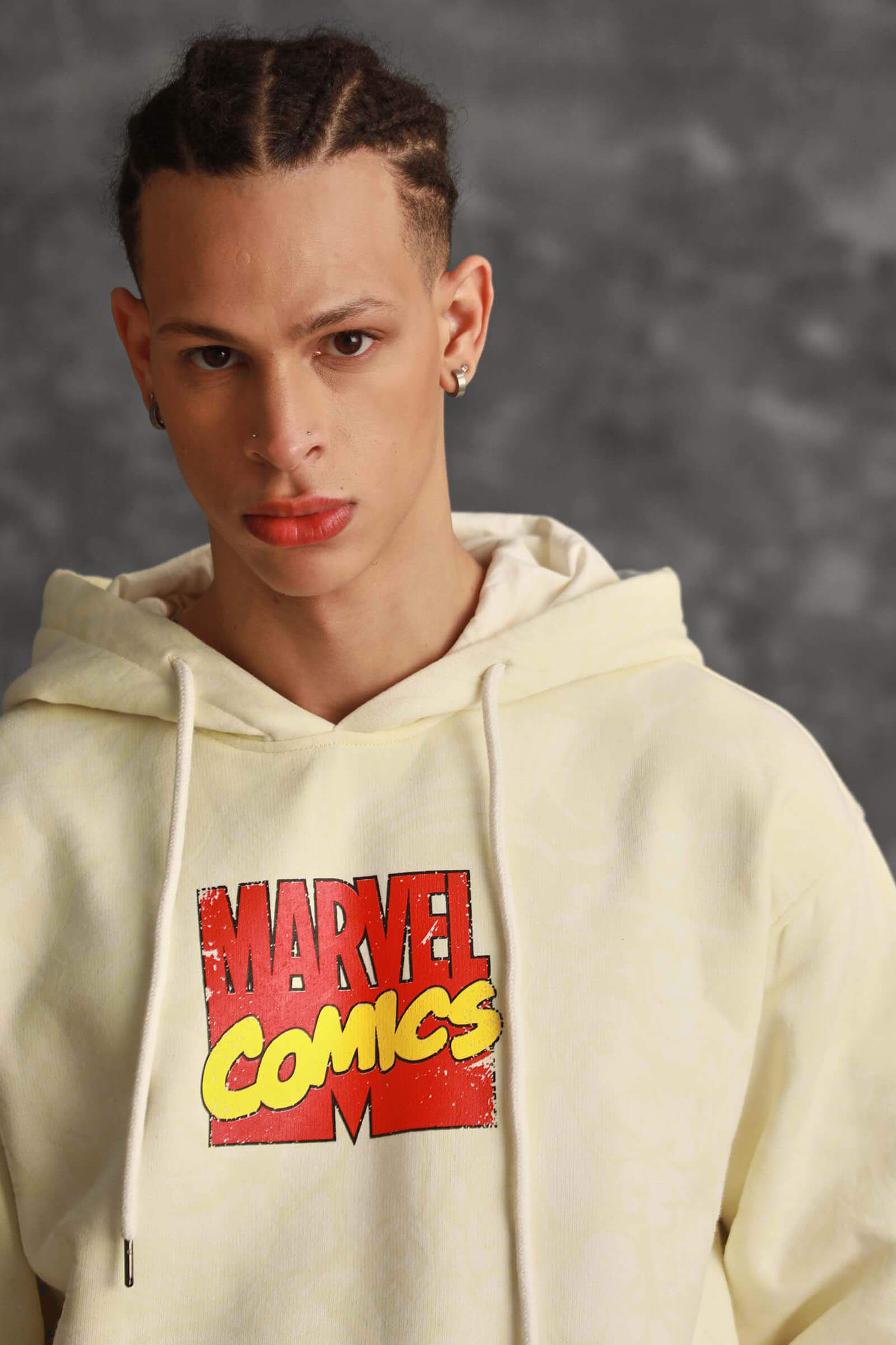 Marvel Solar Active Oversized Heavyweight Hoodie(Fleece) - BonkersCorner