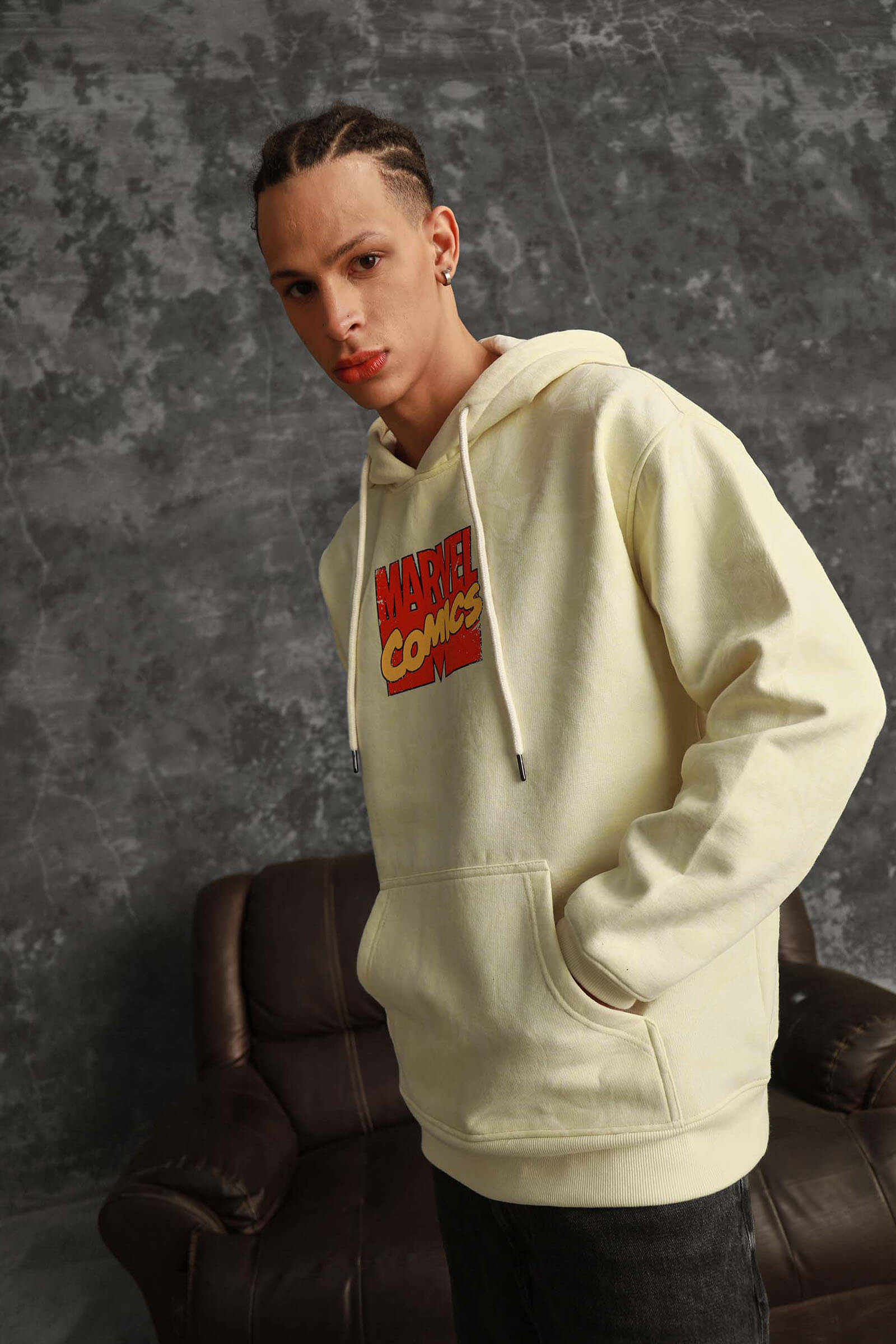 Marvel Solar Active Oversized Heavyweight Hoodie(Fleece) - BonkersCorner