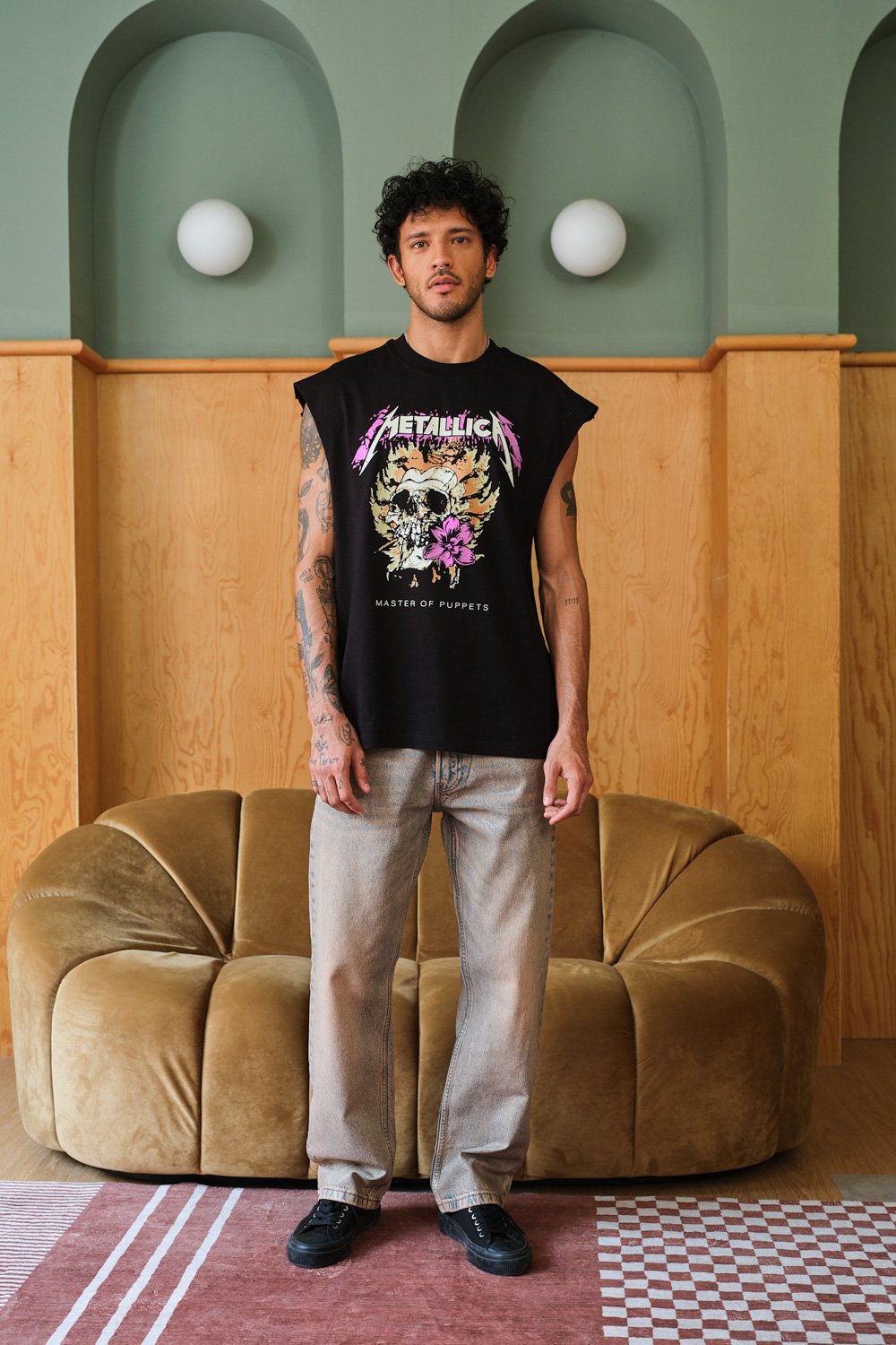 Metallic Vest Tank - BonkersCorner