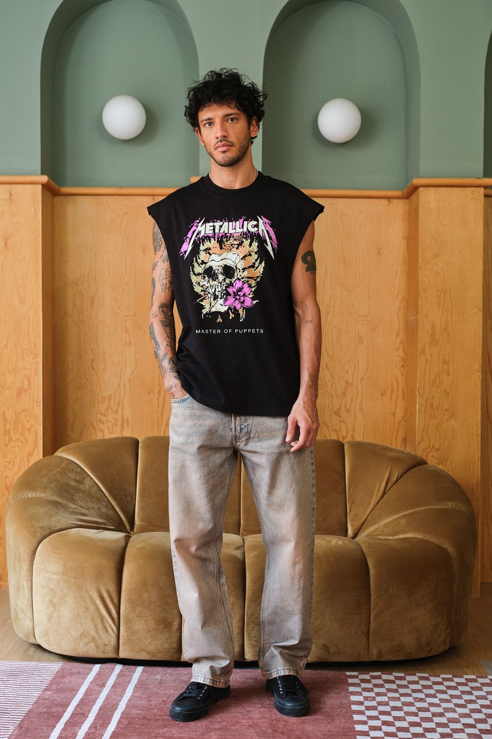 Metallic Vest Tank - BonkersCorner