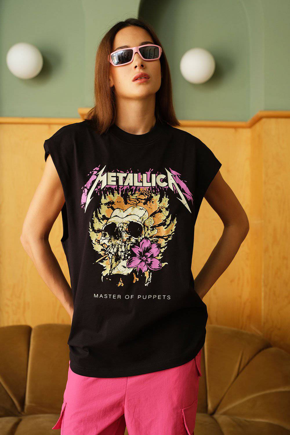 Metallic Vest Tank - BonkersCorner