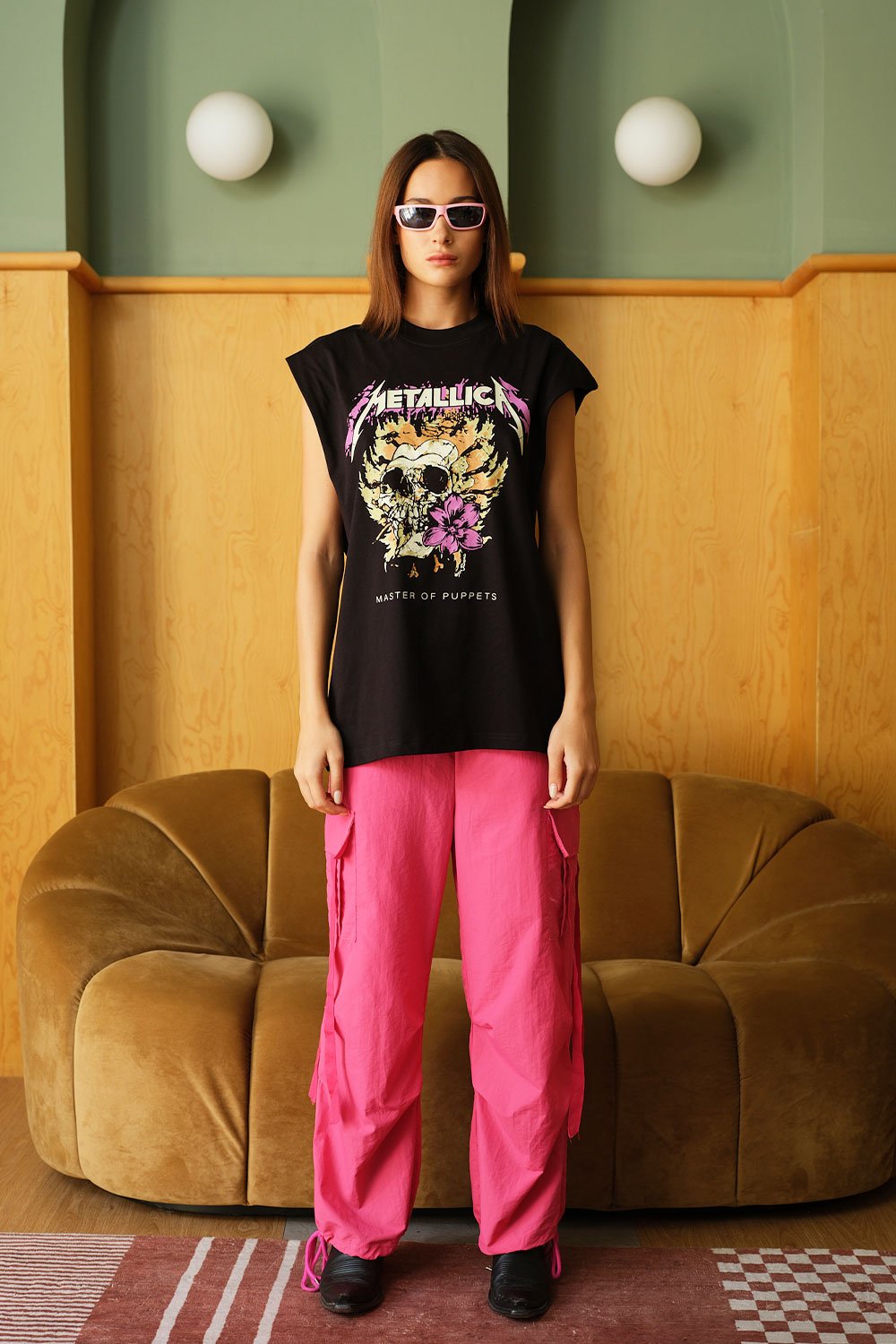 Metallic Vest Tank - BonkersCorner