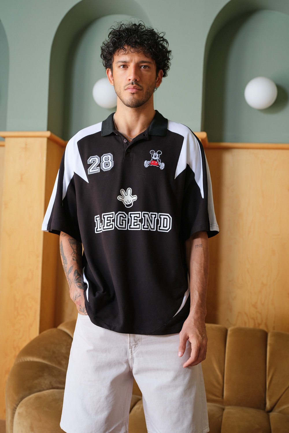 Mickey Legacy Polo Jersey - BonkersCorner