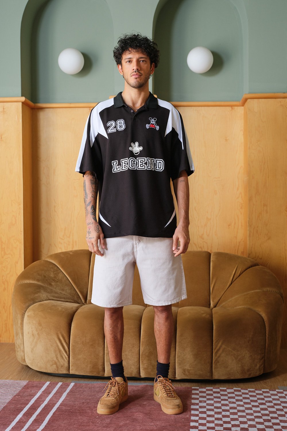 Mickey Legacy Polo Jersey - BonkersCorner