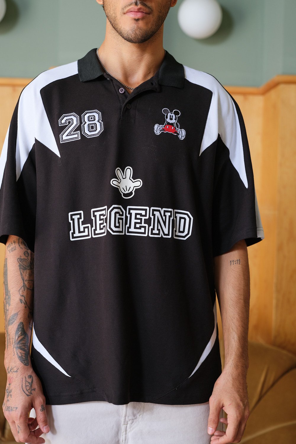 Mickey Legacy Polo Jersey - BonkersCorner