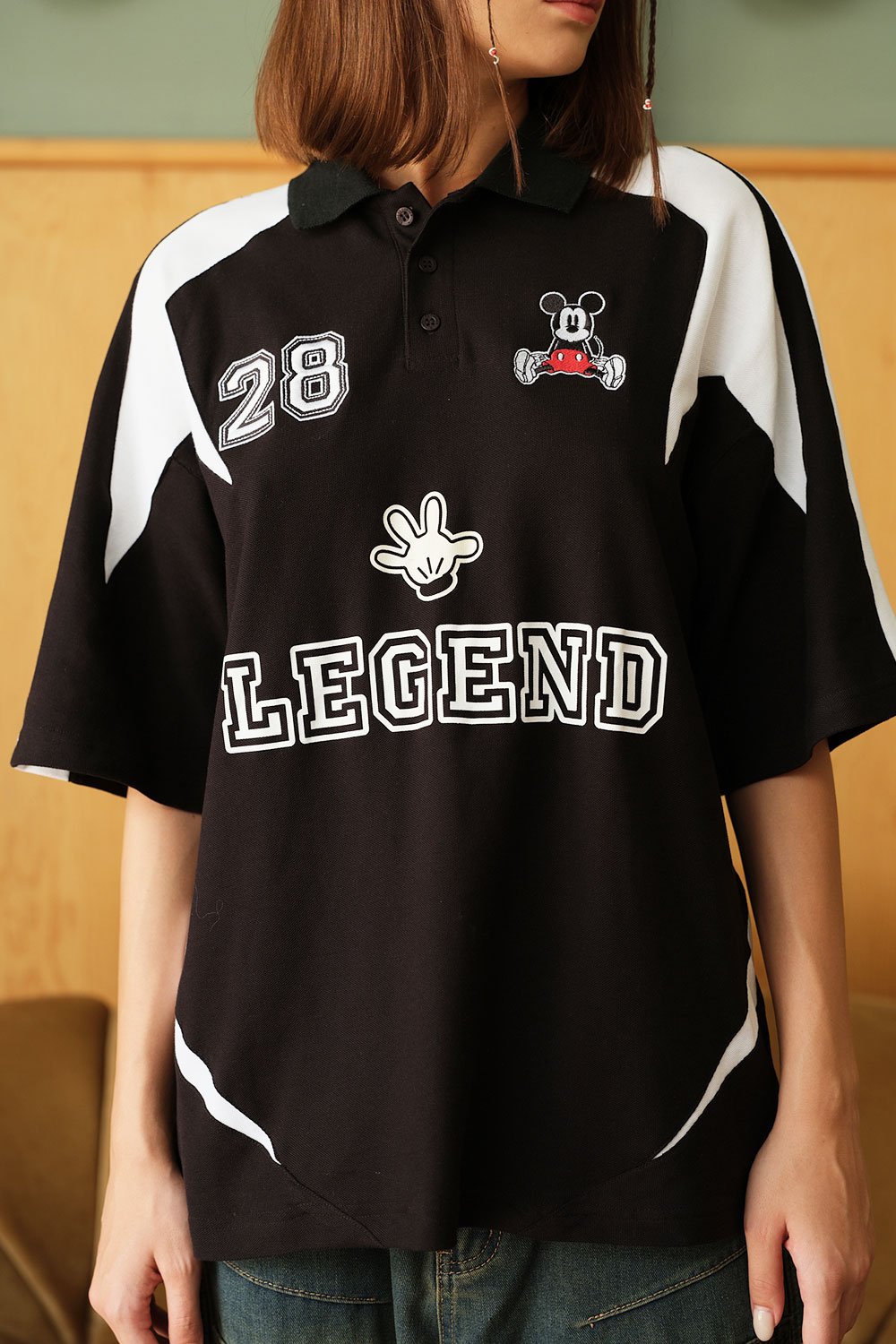 Mickey Legacy Polo Jersey - BonkersCorner
